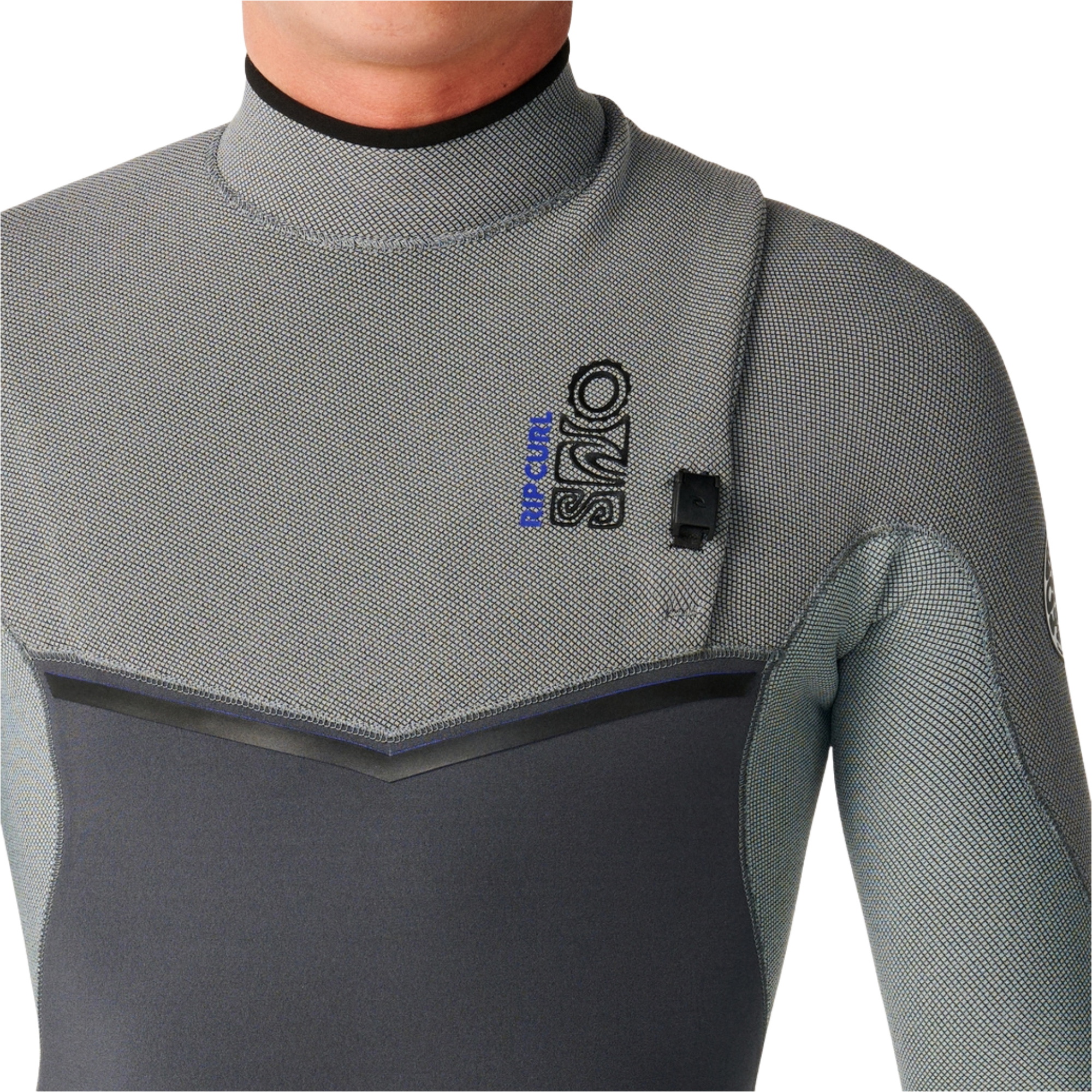 2026 Rip Curl Mens E-Bomb 4/3mm Zip Free Wetsuit 17MMFS - Charcoal Grey